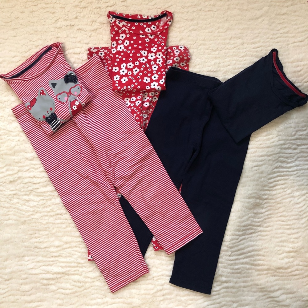 Lot of girls pants and shirt (3-4 years)